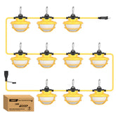 YXL-LIGHTING LED Construction String Lights 65W/130W, Round Series